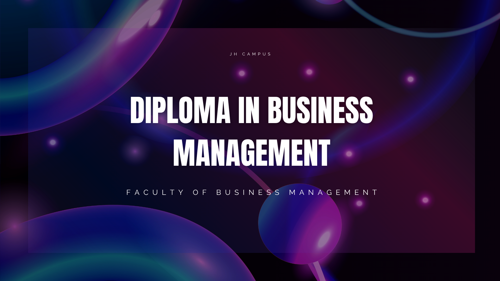 Diploma in Business Management